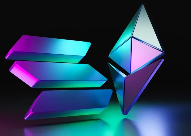 Ethereum un Solana veicina mēmu monētu pieaugumu 2025. gadā