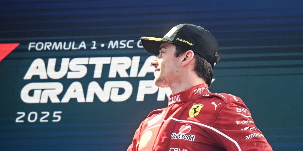 Šarls Leklērs pagaidām tieši Austrijas GP var lepoties ar visvairk goda pjedestāliem karjerā.