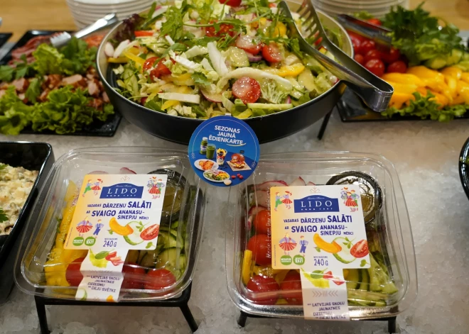 1 июля в Центре отдыха LIDO было представлено специальное сезонное меню, созданное в честь XIII Латвийского праздника песни и танца школьной молодежи.
