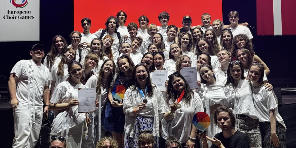 Rīgas Doma kora skolas gospeļkoris triumfējis Dānijā notikušajā 6. Eiropas koru olimpiādē.