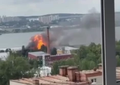 VIDEO: Ukraina ar bezpilota lidaparātiem uzbrukusi Krievijas militārajai rūpnīcai Iževskā. Reģionā izsludināts ārkārtas stāvoklis
