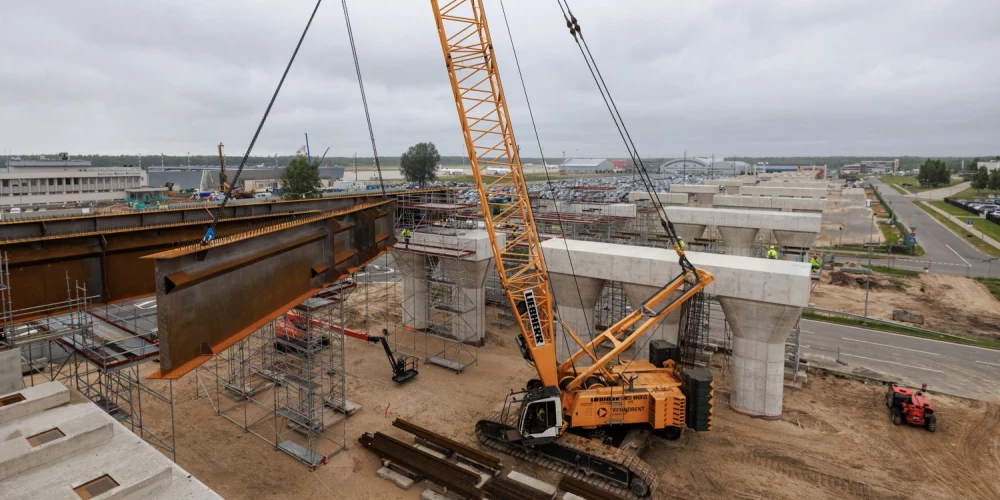 Rail Baltica - 4 года: как сейчас выглядит территория у Рижского аэропорта.