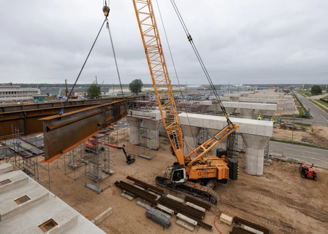 Rail Baltica - 4 года: как сейчас выглядит территория у Рижского аэропорта.