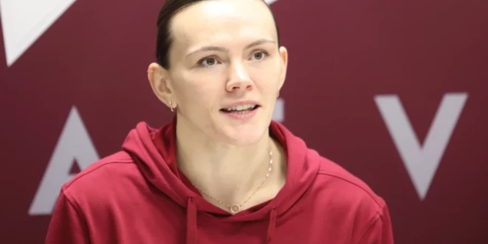 Anete Šteinberga ir ilggadēja Latvijas sieviešu izlases līdere.