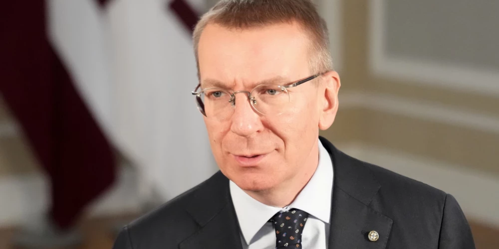 Valsts prezidents Edgars Rinkēvičs.