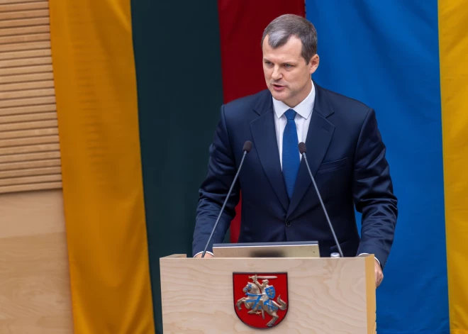 Lietuvas nodokļu inspekcija pārbauda premjeram Gintautam Paluckam daļēji piederošo uzņēmumu "Garnis"