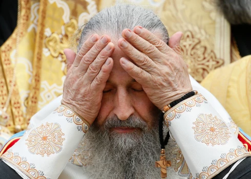  Maskavas patriarhāta Ukrainas pareizticīgo baznīcas metropolīts Onufrijs