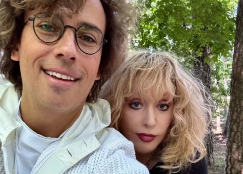 Maksims Galkins un Alla Pugačova.