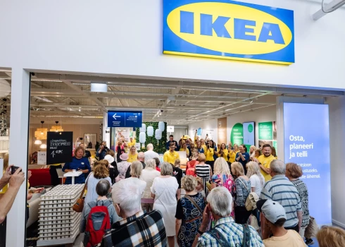 IKEA в Пярну стала третьей торговой точкой в Эстонии и девятой в странах Балтии.