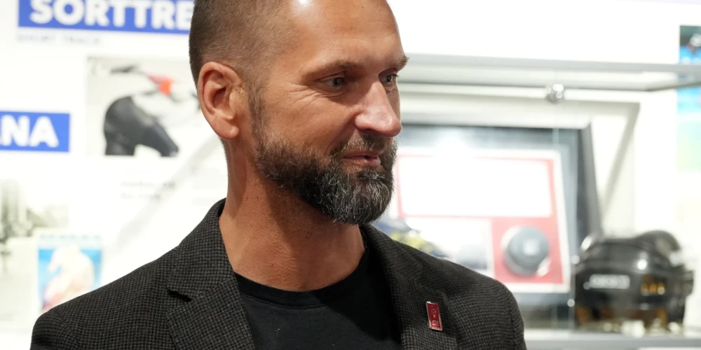 Latvijas Hokeja federācijas sporta direktors Edgars Buncis.