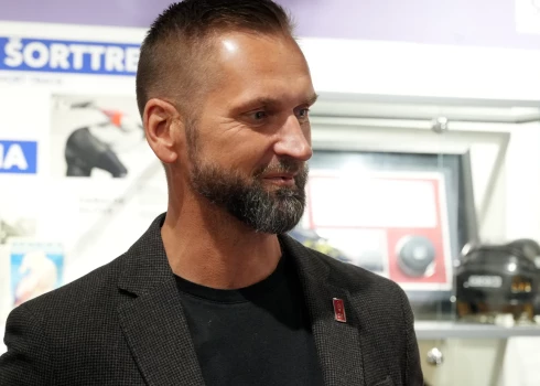 Latvijas Hokeja federācijas sporta direktors Edgars Buncis.