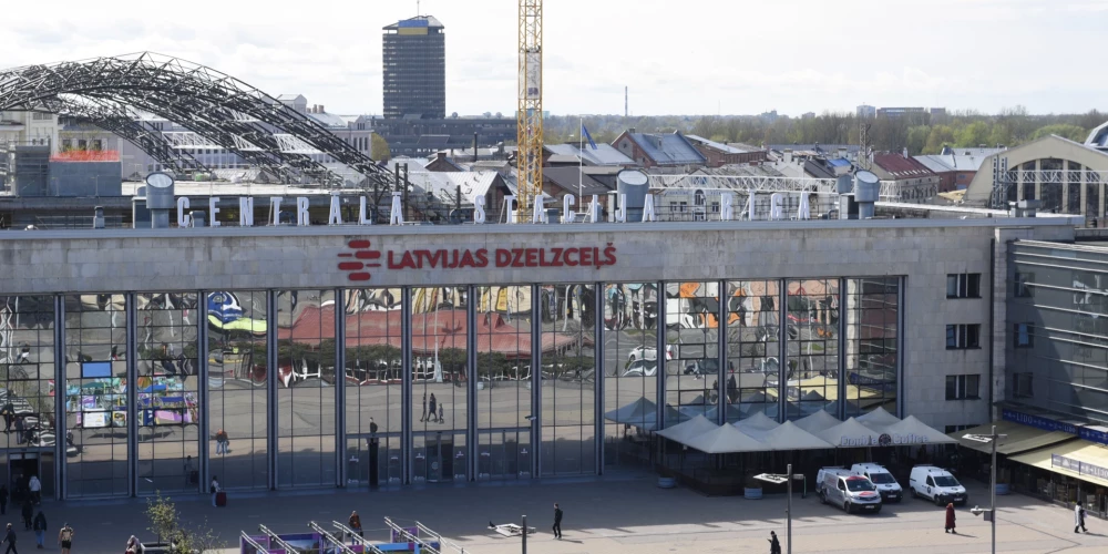 Rīgas Centrālā dzelzceļa stacija.