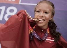 Brenda Džiliana Apsīte labojusi Latvijas U-18 rekordu tāllēkšanā