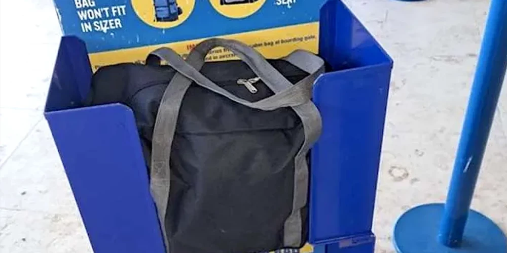 Lidsabiedrība "Ryanair" palielinās atļautās bezmaksas bagāžas izmērus par 20 procentiem.