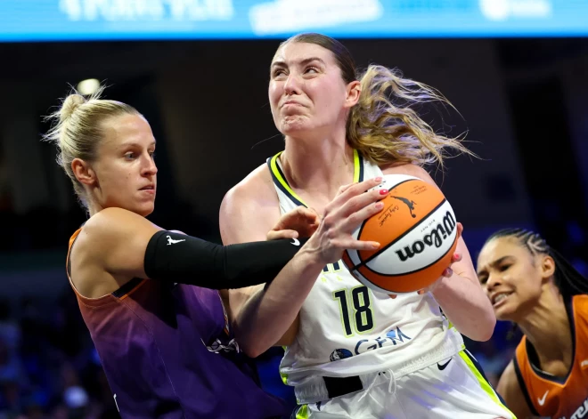 Kitijai Laksai viens precīzs metiens "Mercury" otrajā zaudējumā pēc kārtas WNBA