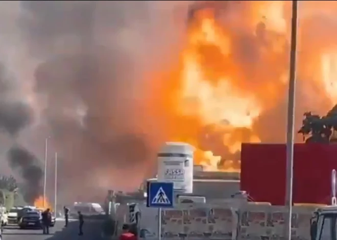 ВИДЕО: в Риме взорвалась заправочная станция - пострадали более 30 человек