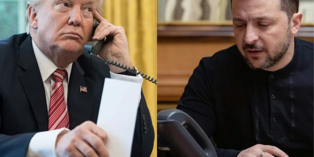 Piektdien notikusi Ukrainas prezidenta Volodimira Zelenska telefonsaruna ar ASV līderi Donaldu Trampu.