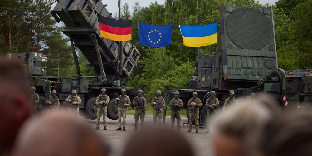 Vācija runā ar ASV par "Patriot" piegādi Ukrainai. 