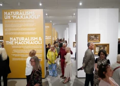 FOTO: atklāta izstāde "Itālijas gaisma: no Fatori līdz Morandi", kas izceļ Itālijas un Latvijas mākslas saiknes