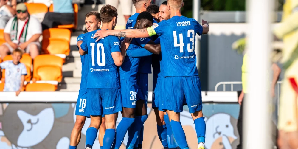 RFS Rīgā svinēja uzvaru "Tonybet" Latvijas futbola virslīgas 22. kārtas pirmajā spēlē.