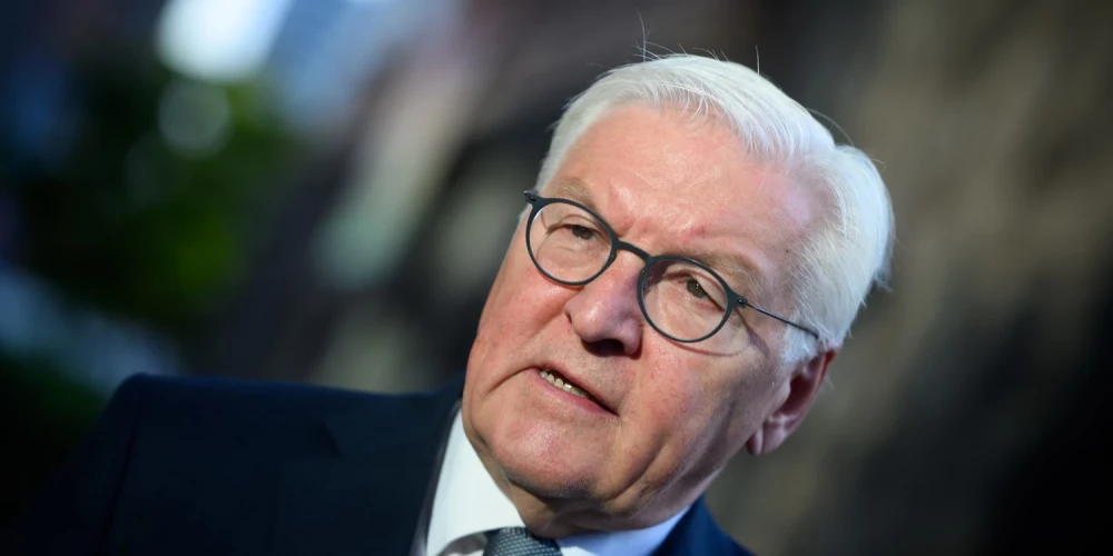 Vācijas prezidents Franks Valters Šteinmeiers.