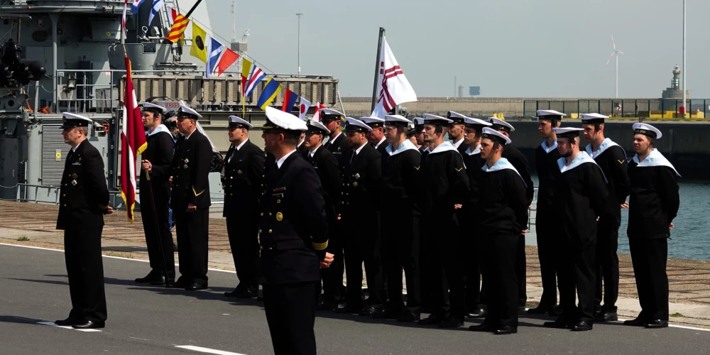 Latvijas Jūras spēki pārņem komandvadību NATO 1. pastāvīgajā jūras pretmīnu grupā (SNMCMG1).