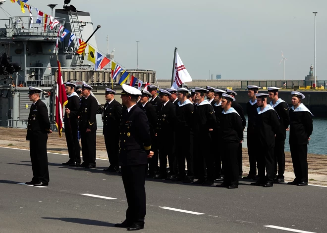 Latvijas Jūras spēki uzsāk komandvadību NATO jūras pretmīnu grupā