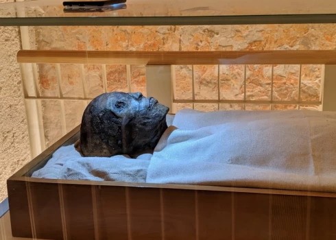 Мумия Тутанхамона.