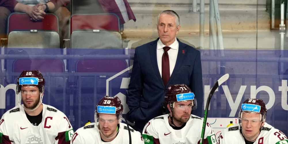 Bobs Hārtlijs ar Latvijas izlasi savā pēdējā pasaules čempionātā 2021. gadā