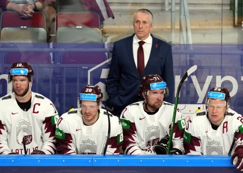 Bobs Hārtlijs ar Latvijas izlasi savā pēdējā pasaules čempionātā 2021. gadā