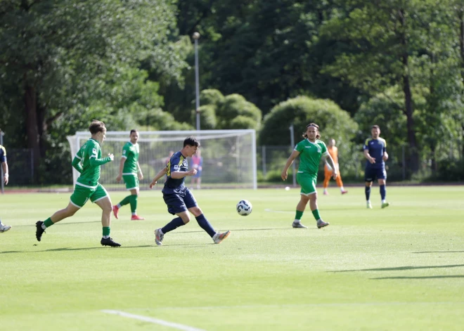 "Super Nova" mazākumā spējusi izcīnīt uzvaru Latvijas futbola virslīgas mačā