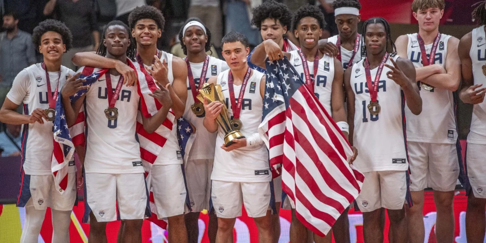ASV jaunajiem basketbolistiem bija dominējošs sniegums visa turnīra garumā.