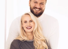 Rūta Dvinska svētku pieredzi nodod meitai