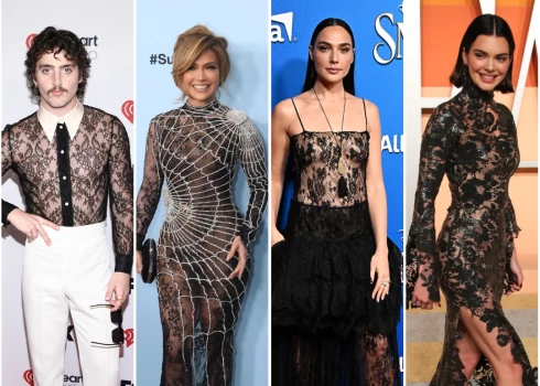 Mežģīnes šogad piedzīvo īstu uzplaukumu un ir iekarojušas daudzu slavenību sirdis.