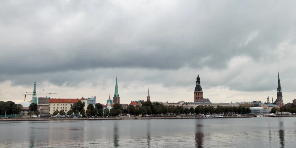 Vecrīgas panorāma.
