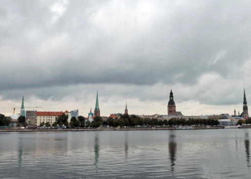 Vecrīgas panorāma.