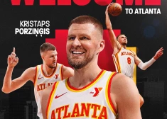 Vienradzis ir pievienojies vanagiem! Kristaps Porziņģis oficiāli kļūst par Atlantas "Hawks" spēlētāju