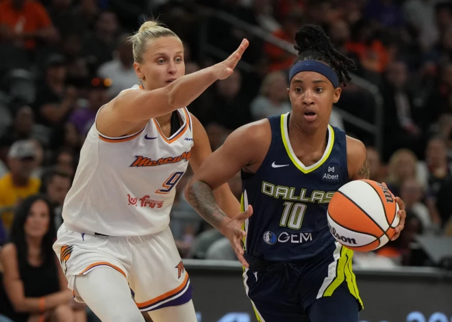Kitija Laksa palīdz "Mercury" atspēlēties un izcīnīt uzvaru WNBA