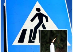 Vispirms viena autovadītāja sievieti uz pārejas notrieca, bet tad nākošais autovadītājs vēl pārbrauca viņai pāri