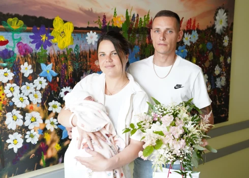 Ventspils slimnīcā – īpašs notikums: gada 200. mazulītis ir klāt.