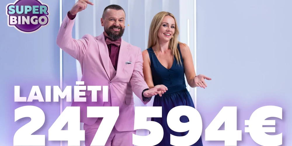 Šogad otro reizi laimēts SuperBingo lielais laimests.