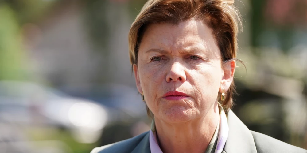 Latvijas ārlietu ministre Baiba Braže.