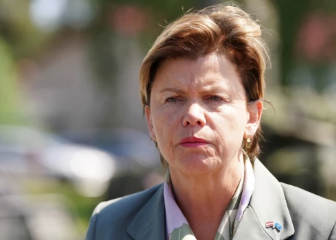Latvijas ārlietu ministre Baiba Braže.