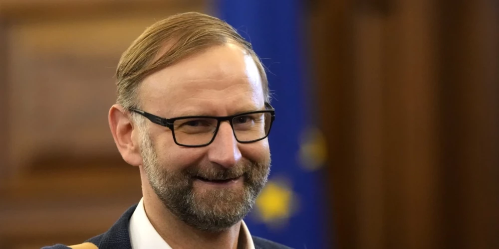 Satiksmes ministrs Atis Švinka. 