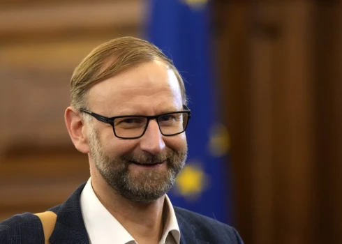 Satiksmes ministrs Atis Švinka. 