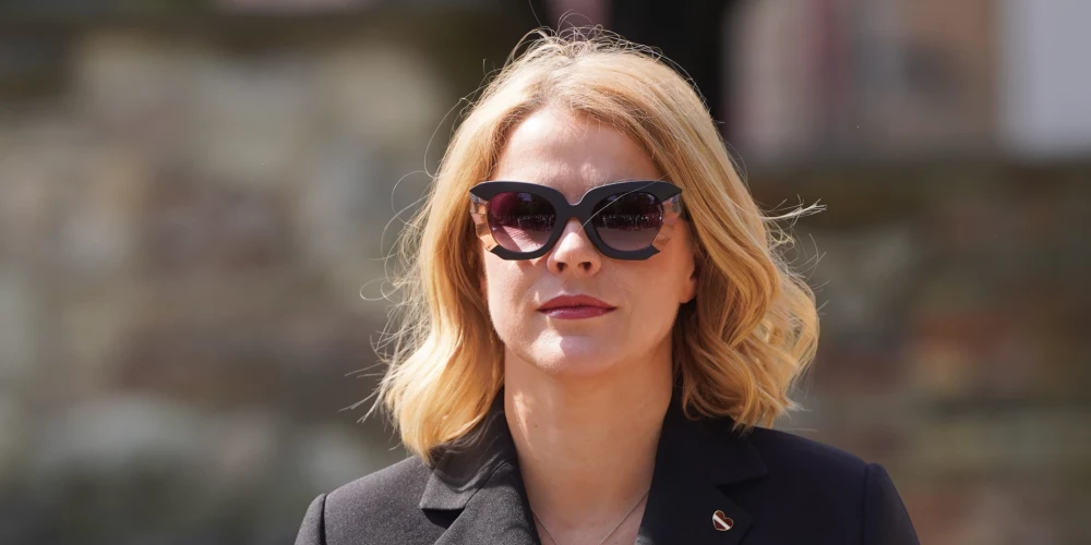Ministru prezidente Evika Siliņa. 