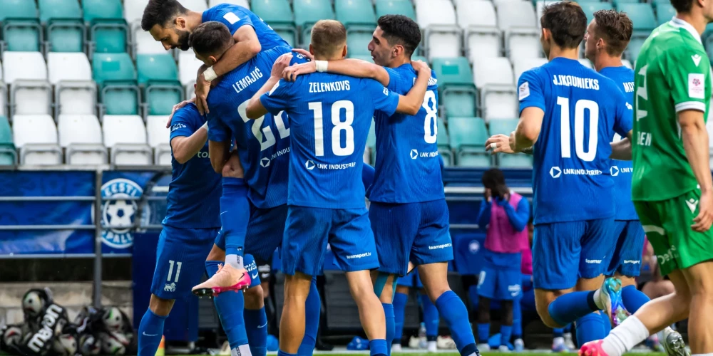 RFS futbolisti Čempionu līgas kvalifikācijas pirmajā mačā minimāli pārspēj "Levadia". 