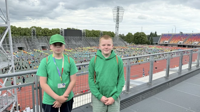 Aizvadīta pirmā mēģinājumu diena Daugavas stadionā.