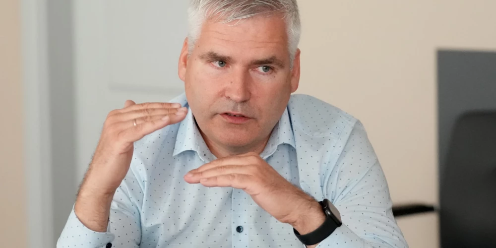AS "Rīgas siltums" valdes priekšsēdētājs Ilvars Pētersons.