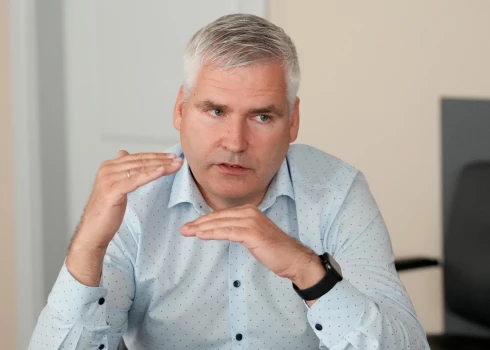 AS "Rīgas siltums" valdes priekšsēdētājs Ilvars Pētersons.